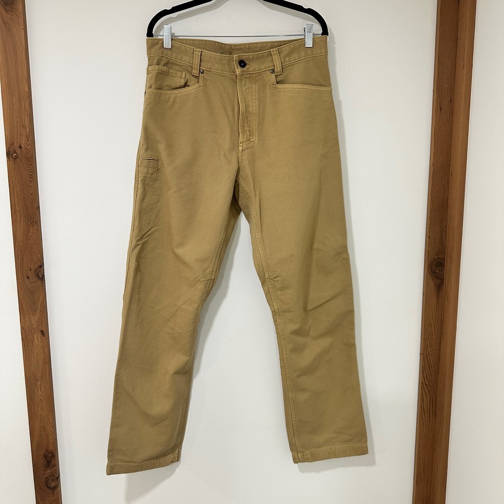 The North Face Canvas Carpenter Pants Mens 32x31 Tan Utility Workwear